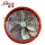 六叶圆形排风扇大功率轴流风机工厂仓库排气扇厨房工业窗式加厚网 FA-50 220V-350W
