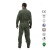 五星盾 阻燃防静电飞行服 航空飞行员特种连体救援防护服 军绿3XL