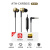 铁三角（Audio-technica）ATH-CKR50iS 手机通话线控带麦入耳式运动耳麦游戏耳机 黑金色