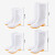 稳斯坦 WF033 白色雨鞋工作雨靴 耐油防滑卫生靴防油工厂水鞋劳保鞋 男高筒40