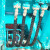 液压油管洗车机高压水管气管机床电线电缆螺旋保护套管耐磨缠绕管 红色 直径8毫米/长5米