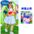 迪士尼六一儿童啦啦队演出服幼儿园舞蹈糖果色表演服装小学生运动会套装 单独上衣 160cm