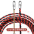 穿线神器电工专用穿线器引线器拉线串线器钢丝暗线穿线管 10米扁头送两个速紧器