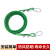 德岐 包塑钢丝绳套装 抗拉起重钢丝绳 包胶钢丝绳牵引线 6mm粗5米长(全套配件) 