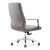 奈高（NAIGAO）电脑椅家用转椅会议椅办公椅子职员椅皮质转椅子-灰色