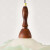 KEDOETY卧室床头小吊灯吧台吊线灯氛围感法式创意中古复古感全铜灯具 全铜+白蜡木-直径28cm-+全光谱