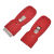 安格清洁 AG8105 红色小铲刀 便携玻璃瓷砖地板墙皮铲子刮污刀美缝清缝刀 5个装