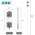 金臻赫 2.8米可伸缩除尘掸+2个替换头灰白色 可弯曲水洗鸡毛禅子扫灰天花板蜘蛛网清洁神器大扫除 灰白1杆3头