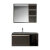 恒洁（HEGII）恒洁卫浴现代轻奢新中式实木纹理镜柜带灯除雾浴室柜BC6151-090