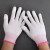 手套劳保耐磨工作尼龙工业薄款带胶干活女男防滑胶皮涂指薄 12双条纹涂指（白色） S（小号）