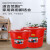 定制定制加厚水桶塑料储水用带盖特大号大白桶户外圆形清洁垃圾桶 22升桶带盖装水44斤 红色