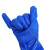 陆力安 耐油手套 劳保胶防水手套 浸塑橡胶磨砂手套 一双价 耐油手套 