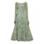 范哲芙三亚沙滩裙海边度假风法式纯欲绿色吊带连衣裙开衫两件套装多巴胺 绿色单裙子 S 85-95斤