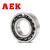 AEK/艾翌克 美国进口 607 耐高温轴承300度 深沟球轴承 满珠白色（低速-无保持架）