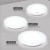 松下灯具LED吸顶灯全白适悦光 55w遥控 客厅灯现代简约卧室书房灯 HHXZ5500-55W
