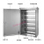 适用不锈钢配电箱落地柜动力控制柜室外防雨设备布线柜电气柜1200.600 乳白色