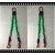 杨笙福国标工业行车吊装带起重吊带吊具成套组合吊索具吊钩2腿3腿 5吨1米2腿(默认宽嘴钩)
