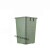 户外垃圾桶内桶定制果皮箱内胆不锈钢镀锌方桶玻璃钢铁皮内筒圆形 橡塑方桶27*30*43cm