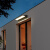 宏迪莱太阳能庭院户外灯家用照明室外防水路灯院子阳台 接电壁灯[长形大号30W/白