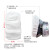 侧至柒日本重松防尘口罩配件u2k滤芯吸汗套呼吸阀密封圈塑料布头带零件 吸汗套1只（白色） 配件大全物美价廉