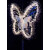 TLXT梦幻蝴蝶小夜灯相框自制发光蝴蝶翅膀小夜灯diy材料包相框摆台感 升级款白光发光相框全套材料包