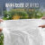 普利塞拉 全新料大号透明平口垃圾袋 白色塑料袋 白色塑料袋 50x60cm100只装2.5丝