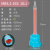 静态AB胶混合管MB点胶枪混料混合搅拌管针头双份组50ML11 101 MB3.2-16S-101针管