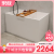 果敢小户型网红亚克力日式深浴缸家用成人薄边简约浴缸 全白独立缸（不含龙头） 1.2米