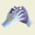 儿童防护手套防割防刺劳保宝宝小手套赶海园艺喂宠物幼儿加厚手套 蓝紫色1双装 适合3-8岁[16.5厘米左右]