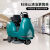 洁驰大型驾驶式洗地机BA850BT工业电动擦地机商城地库广场大厅用洗地车免维护款