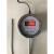 数显温度计带探头WST/DTM-491高精度不锈钢工业防水数字水温表 插电款(红字 夜晚可见)软管2米