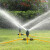 汉轩园林自动旋转喷水装置喷淋喷头360度草坪菜园浇水屋顶降温洒水器 洒水喷头(1个4分接头)