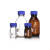 悦成 蓝盖试剂瓶GL45  GL80口 透明 棕色试剂瓶  方瓶试剂瓶 耐高温 蓝盖试剂瓶 25ml