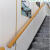 第鑫欧式楼梯扶手护栏实木质幼儿园室内圆形家用栏杆老人靠墙儿童防滑 30CM两个固定点