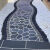 丹斯提尼天然青石板花园庭院防滑地砖不规则碎拼文化石冰裂纹别墅铺路墙砖 青黑色带网贴1-1.5公分(平方价)