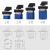 转换开关LW26-20A三档多档三节电源开关切换转换开关 三档3节(1 0 2)20A