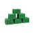 CYGT 配件塑料涨塞 M6尼龙膨胀胶塞绿色塑料膨胀管500枚一板