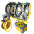 德威狮定制PE管高配热熔焊机液压半自动对焊机燃气管道工程焊管机63 (63)90-250液压标配