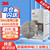 3M 9541活性炭口罩KN95针织带防异味防尘工业粉尘耳带式口罩25个(1盒)