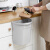京东京造 厨房垃圾桶 悬挂式厨房分类垃圾收纳 挂式蔬菜果皮湿垃圾桶  咖色