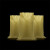 寰跃 HY-219 黄色编织袋防水防汛蛇皮袋子沙土袋打包塑料编织袋 60*102cm