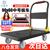 好嘉居 折叠平板手推车 升级款载重800斤90*60cm5寸轻音轮 手推拉货搬运小拖车装修工厂黑色蜂窝款