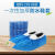 COFLYEE 一次性鞋套塑料复合CPE防滑鞋套加厚耐磨塑料防尘防水防雨鞋套定制 蓝色 1.5g