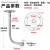 视明通（COMPCCTV）监控枪机摄像头支架室内外铝合金吊装壁装万向调节 海康大华摄像机架子通用