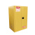 西斯贝尔 WA810860 防火防爆安全柜易燃液体安全储存柜黄色 1台装