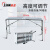 升降伸缩多功能工作台装修马凳 简易脚手架便携式折叠马凳脚 1.4X1.2X0.3米