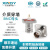 XINQY 芯启源BNC-KFD介质穿墙连接器 0-4g Q9带防水圈 射频同轴测试四孔法兰座子 BNC-KFD4MNT