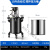 ONEVAN气动压力桶10-60L喷漆压力罐不锈钢喷胶罐自动搅拌喷涂油漆涂料机 40升手动+密封圈