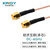 XINQY 芯启源SMA射频连接线 RG316 同轴转接线 6G GPS/WIFI/馈线 天线延长线 SMA公头-SMA公头 0.5m