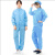 鑫佰隆防静电服分体小立领防护服可定制 蓝色含小工帽3XL码BL-J09